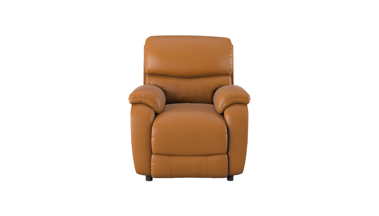 Evelyn Manual Recliner Leather Armchair