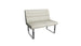 Hollywood 1m Dining Bench with Back