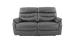 James 2 Seater Power Recliner Sofa with Power Headrests in Leather