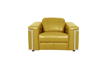 Cora Power Recliner Leather Chair With Power Headrests