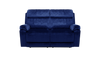 Banks 2 Seater Power Recliner Velvet Sofa