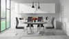 Stockholm 1.2 - 1.6m Extending Dining Table With 4 Chairs