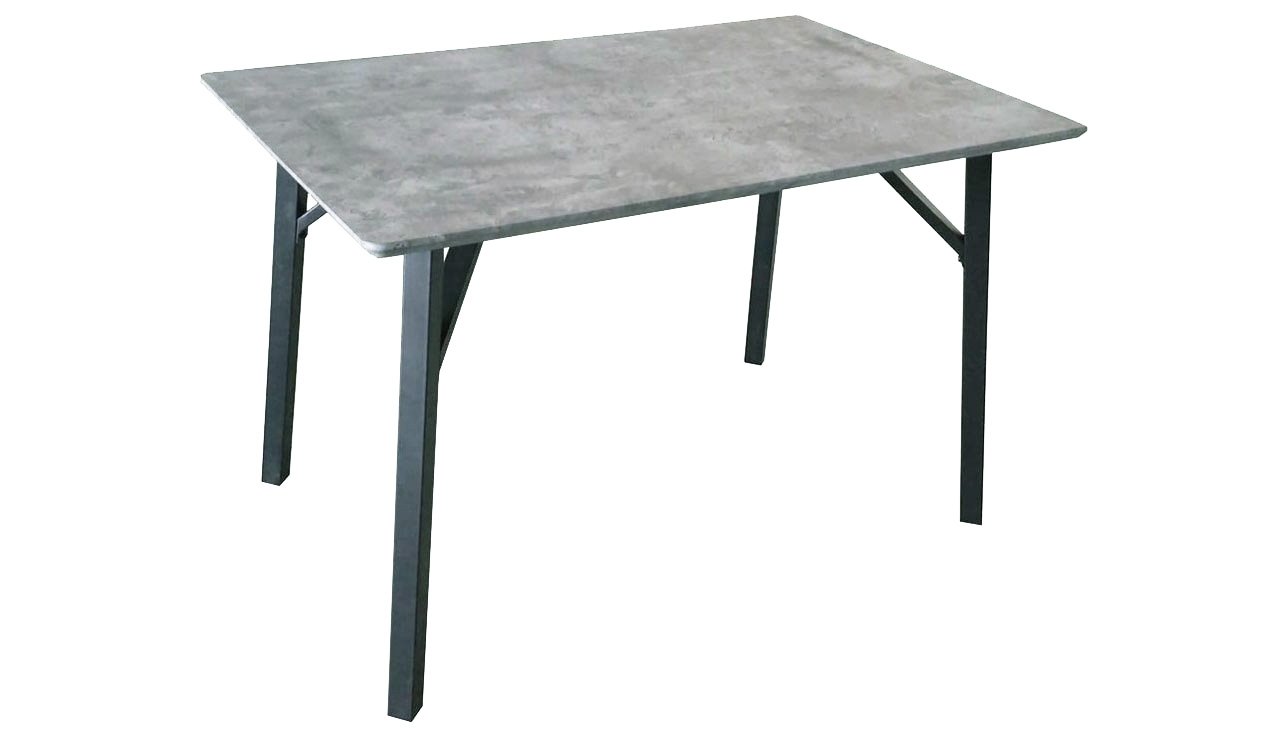 Tetro Concrete Effect Dining Table