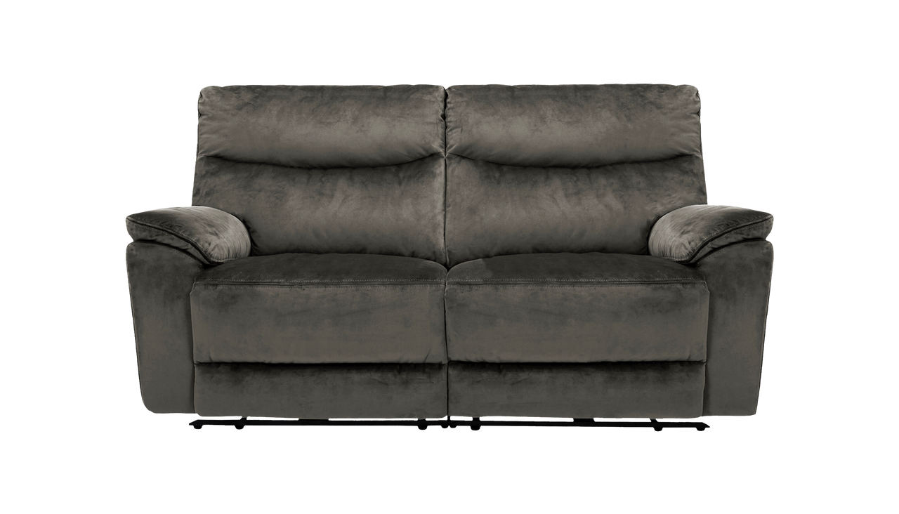 Micah 2 Seater Power Recliner Velvet Sofa with Powered Headrests