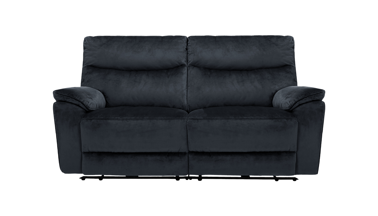 Micah 2 Seater Power Recliner Velvet Sofa with Powered Headrests