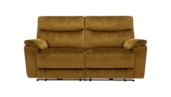 Micah 2 Seater Power Recliner Velvet Sofa with Powered Headrests