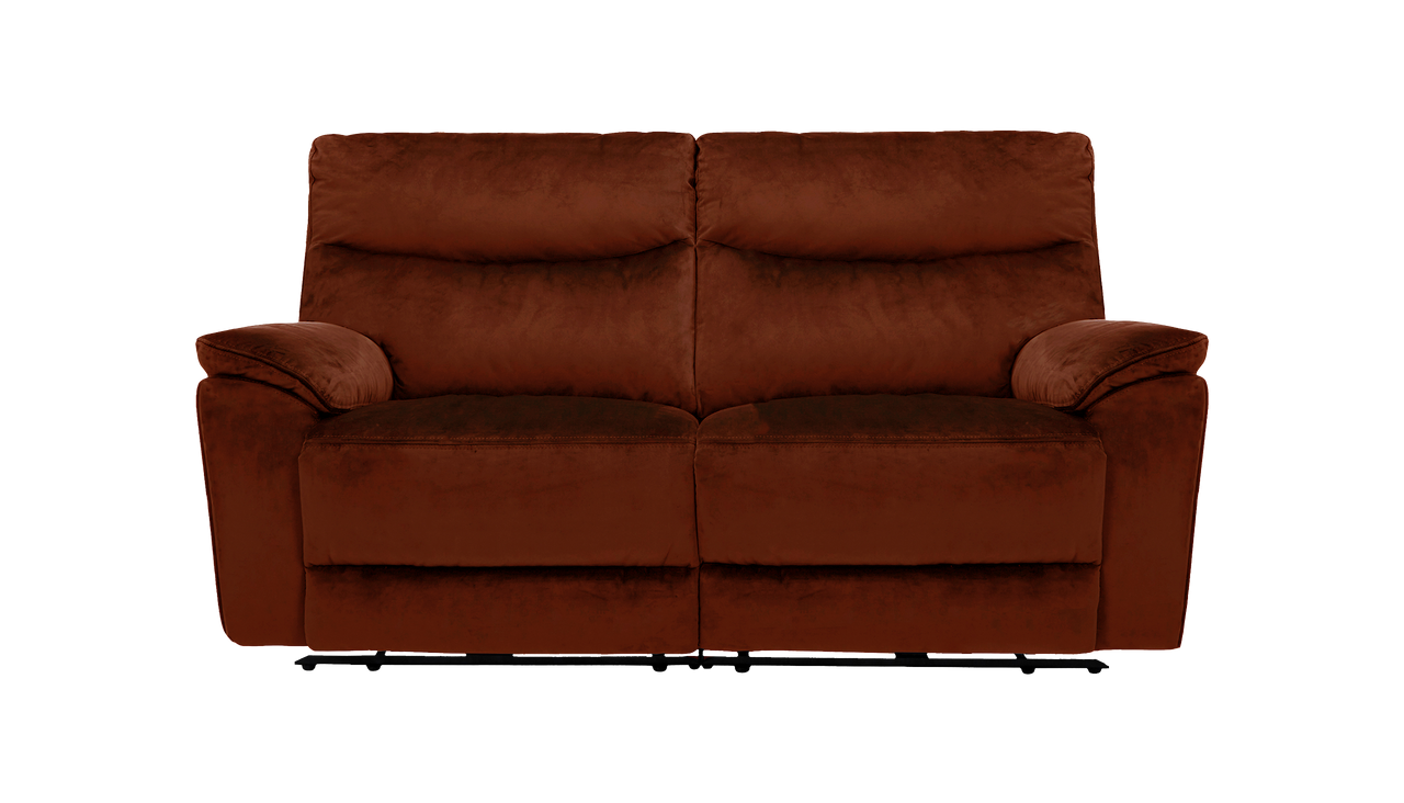 Micah 2 Seater Power Recliner Velvet Sofa with Powered Headrests