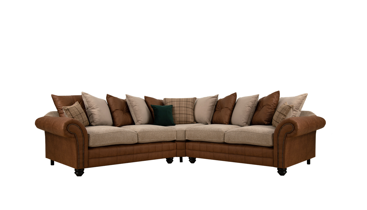 Marshall Large Scatter Back Corner Sofa