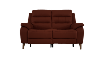 Miller 2 Seater Power Recliner Leather Sofa