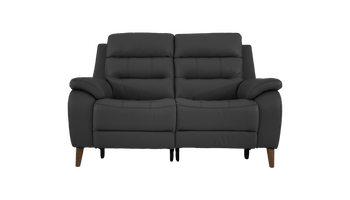 Miller 2 Seater Power Recliner Leather Sofa