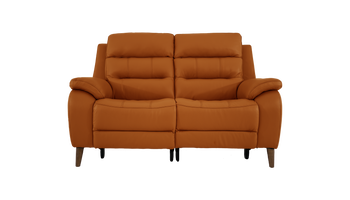 Miller 2 Seater Power Recliner Leather Sofa