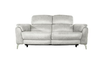 Romeo 2 Seater Power Recliner Leather Sofa with Power Headrests