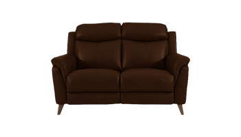 Sienna 2 Seater Power Recliner Sofa with Power Headrests in Leather