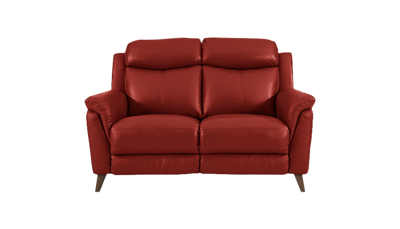 Sienna 2 Seater Power Recliner Sofa with Power Headrests in Leather