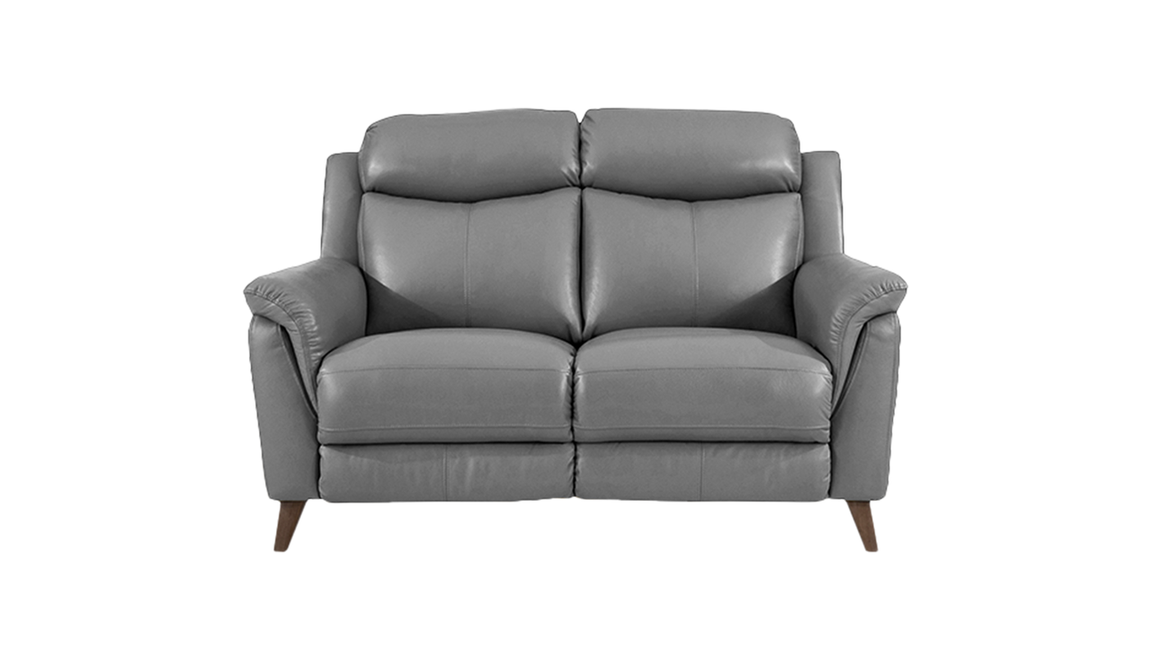 Sienna 2 Seater Power Recliner Sofa with Power Headrests in Leather