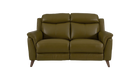 Sienna 2 Seater Power Recliner Sofa with Power Headrests in Fabric