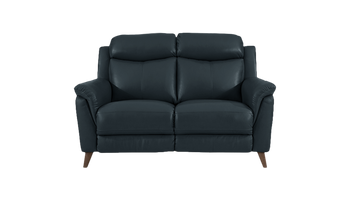 Sienna 2 Seater Power Recliner Sofa in Leather