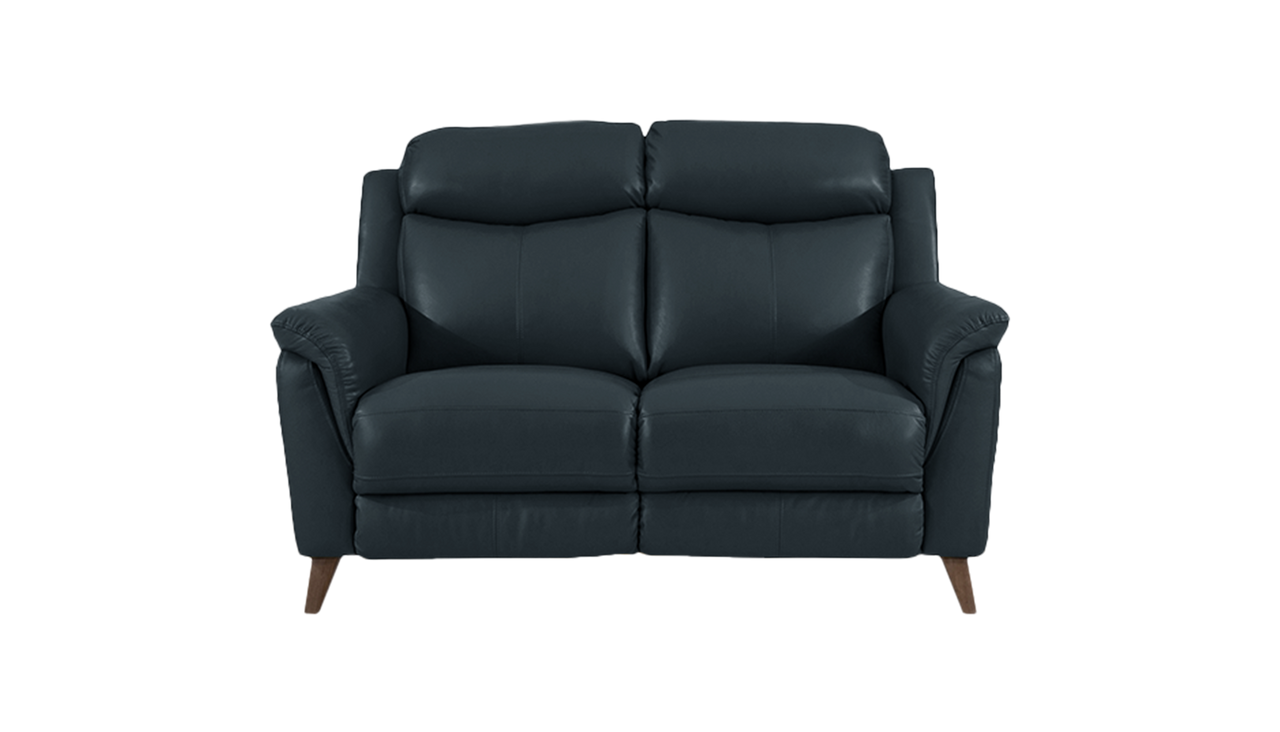 Sienna 2 Seater Power Recliner Sofa with Power Headrests in Leather