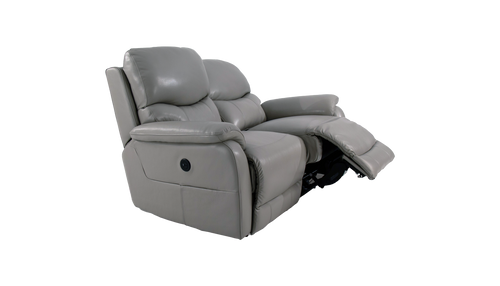 Evelyn 2 Seater Power Recliner Fabric Sofa