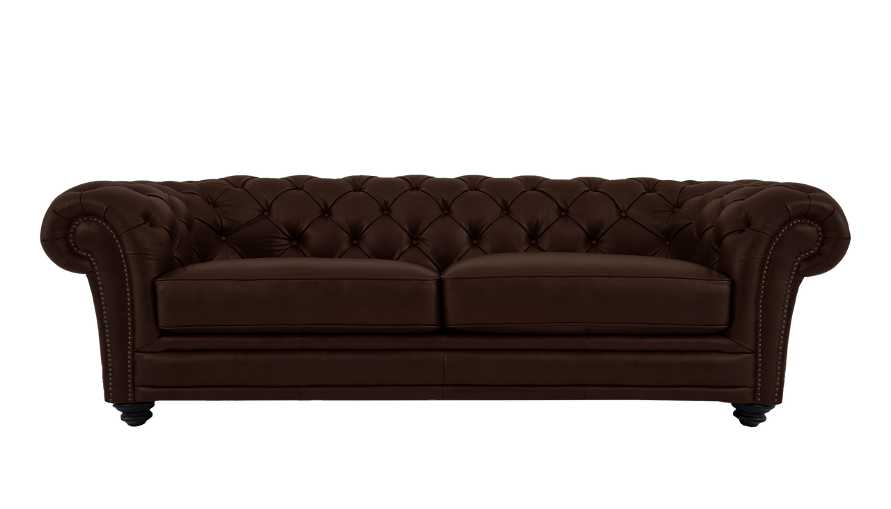 Savannah Leather 3 Seater Sofa