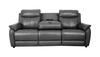 Oslo 3 Seater Power Recliner Sofa with Recliner Headrests and Fold Down Table
