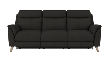 Sienna 3 Seater Power Recliner Sofa with Power Headrests in Fabric