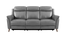 Sienna 3 Seater Power Recliner Sofa in Leather