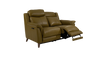 Sienna 2 Seater Power Recliner Sofa with Power Headrests in Leather