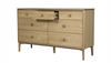 Barlow Natural 7 Drawer Wide Chest