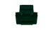 Micah Power Recliner Velvet Armchair With Powered Headrests