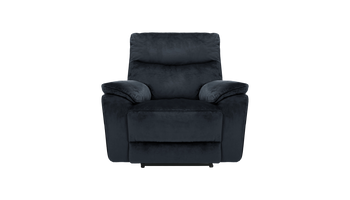 Micah Power Recliner Velvet Armchair With Powered Headrests