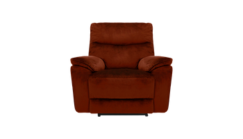 Micah Power Recliner Velvet Armchair With Powered Headrests