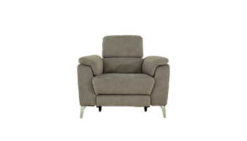 Romeo Power Recliner Fabric Chair with Power Headrests
