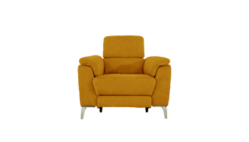 Romeo Power Recliner Fabric Chair with Power Headrests