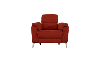 Romeo Power Recliner Fabric Chair with Power Headrests