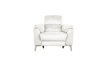 Romeo Power Recliner Leather Chair with Power Headrests