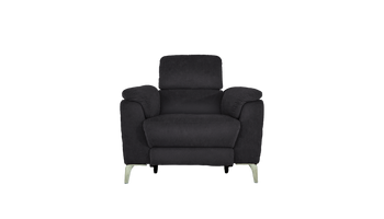 Romeo Power Recliner Leather Chair with Power Headrests