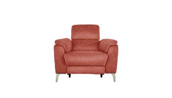 Romeo Power Recliner Leather Chair with Power Headrests