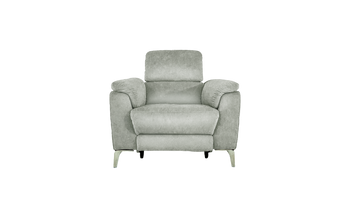 Romeo Power Recliner Leather Chair with Power Headrests