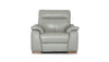 Sophia 3 Seater Manual Recliner Sofa  & Power Reclining Armchair with Headrest &  Storage Footstool - Clearance Package Deal