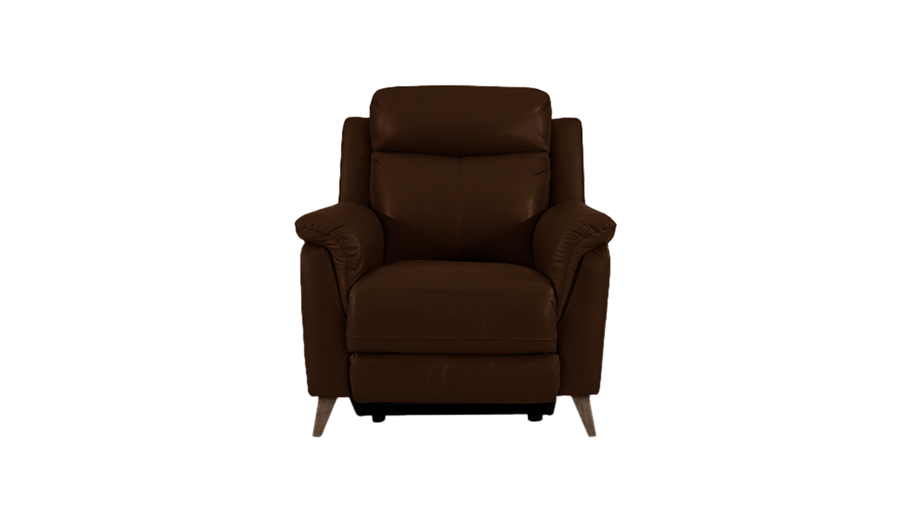 Sienna Armchair Power Recliner with Power Headrest in Leather