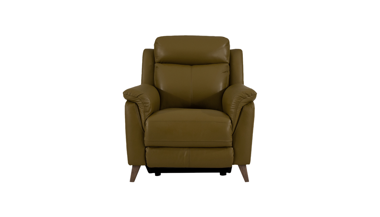 Sienna Armchair Power Recliner with Power Headrest in Leather