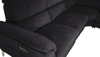 Romeo Large Power Recliner Leather Corner Sofa with Power Headrests