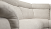 Sienna Large Double Power Recliner Corner Sofa with Power Headrests in Fabric