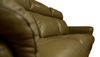 Sienna Large Double Power Recliner Corner Sofa with Power Headrests in Leather