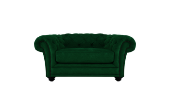 Savannah Fabric Cuddler Sofa