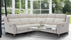 Sienna Large Double Power Recliner Corner Sofa in Fabric