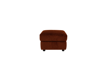 Micah Storage Footstool Velvet