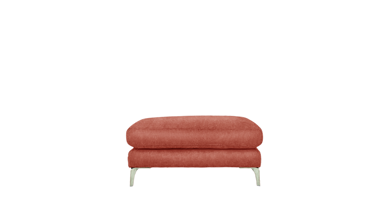 Romeo Leather Footstool