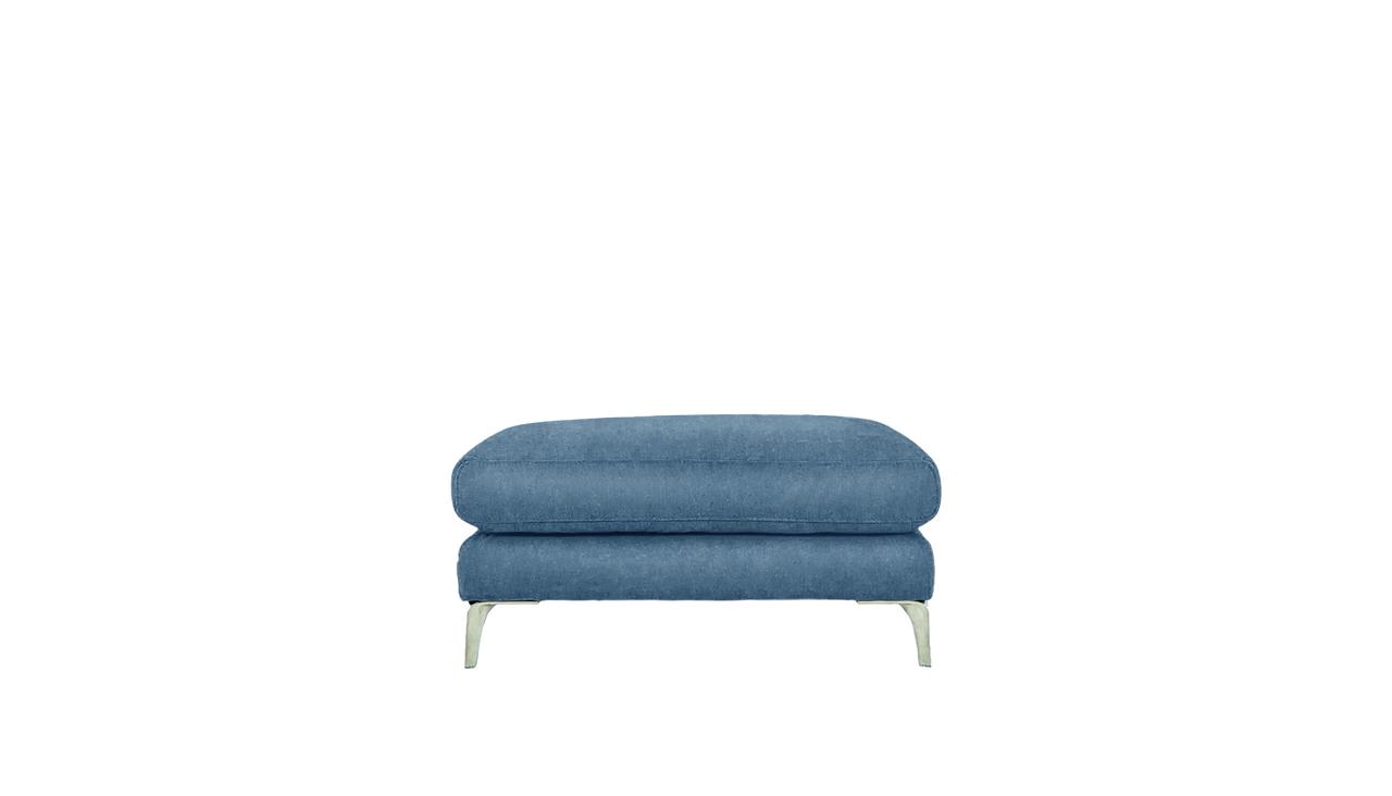 Romeo Leather Footstool